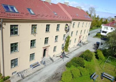 Haldens gata vindusbytte
